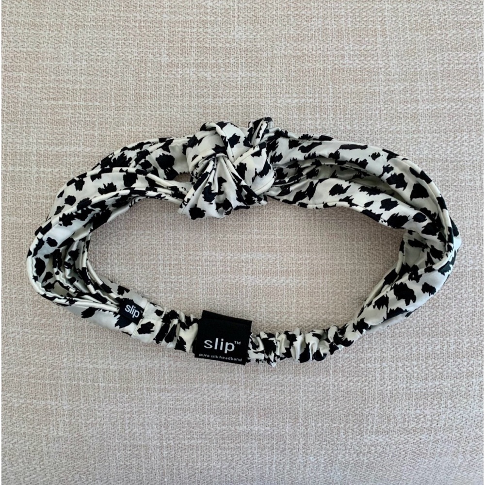 Slip silk headband